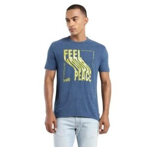 Levi's Men's Cotton Regular Fit Graphic T-Shirt - XS