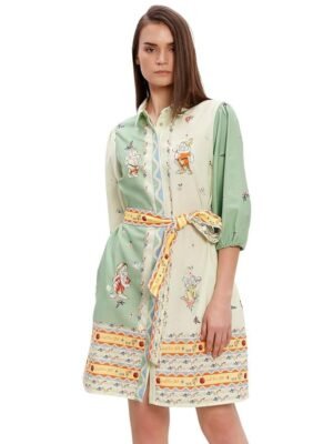 VERO MODA Women's Cotton A-Line Mini Dress - XL