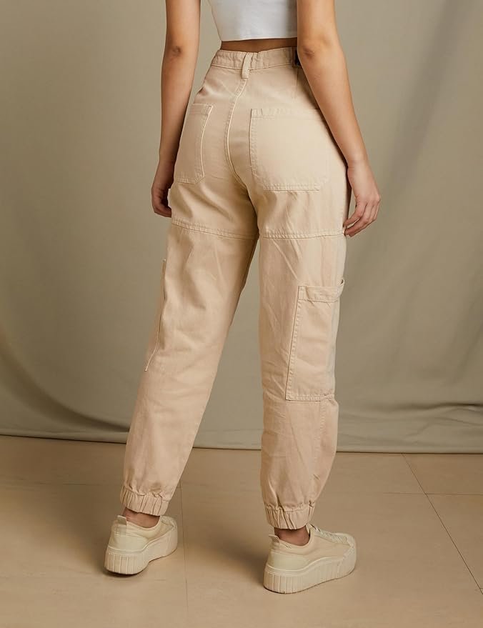 Women's Denim Joggers | Ankle Length - Image 5
